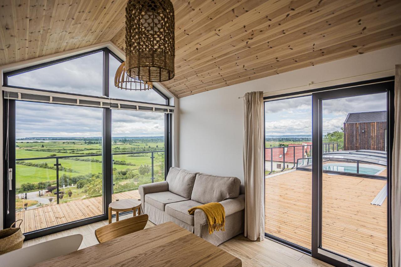 Nowe Domki Deluxe Z Widokiem Na Zatoke Z Basenem I Sauna Oslonino Exteriér fotografie