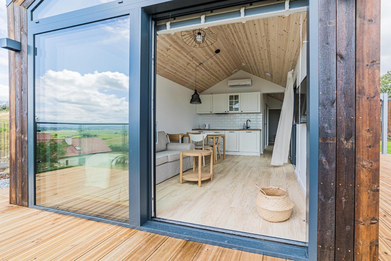 Nowe Domki Deluxe Z Widokiem Na Zatoke Z Basenem I Sauna Oslonino Exteriér fotografie