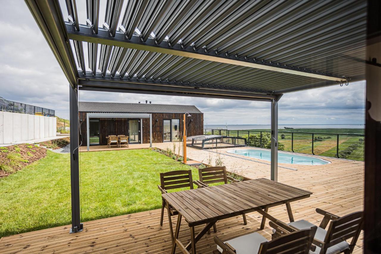 Nowe Domki Deluxe Z Widokiem Na Zatoke Z Basenem I Sauna Oslonino Exteriér fotografie