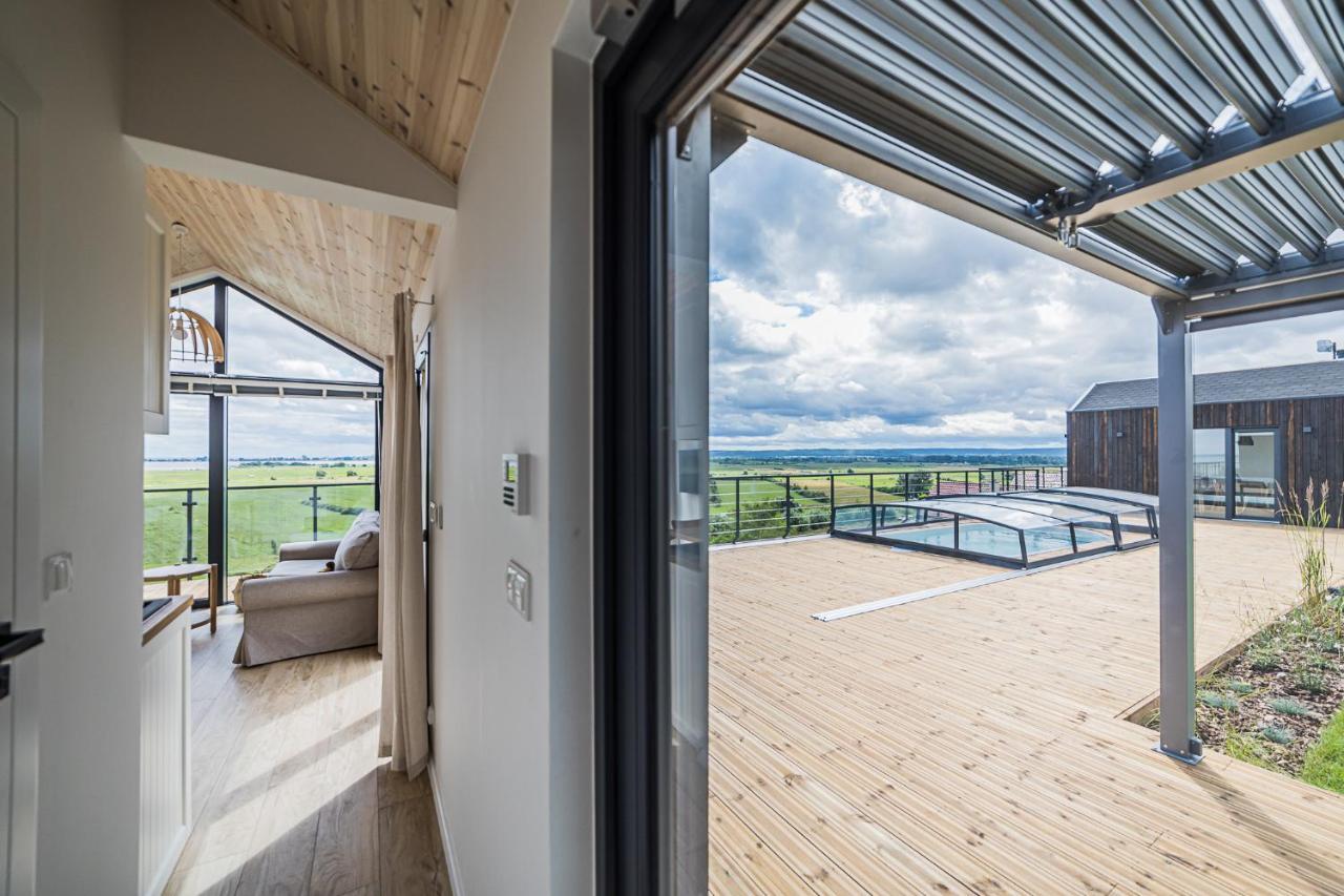 Nowe Domki Deluxe Z Widokiem Na Zatoke Z Basenem I Sauna Oslonino Exteriér fotografie