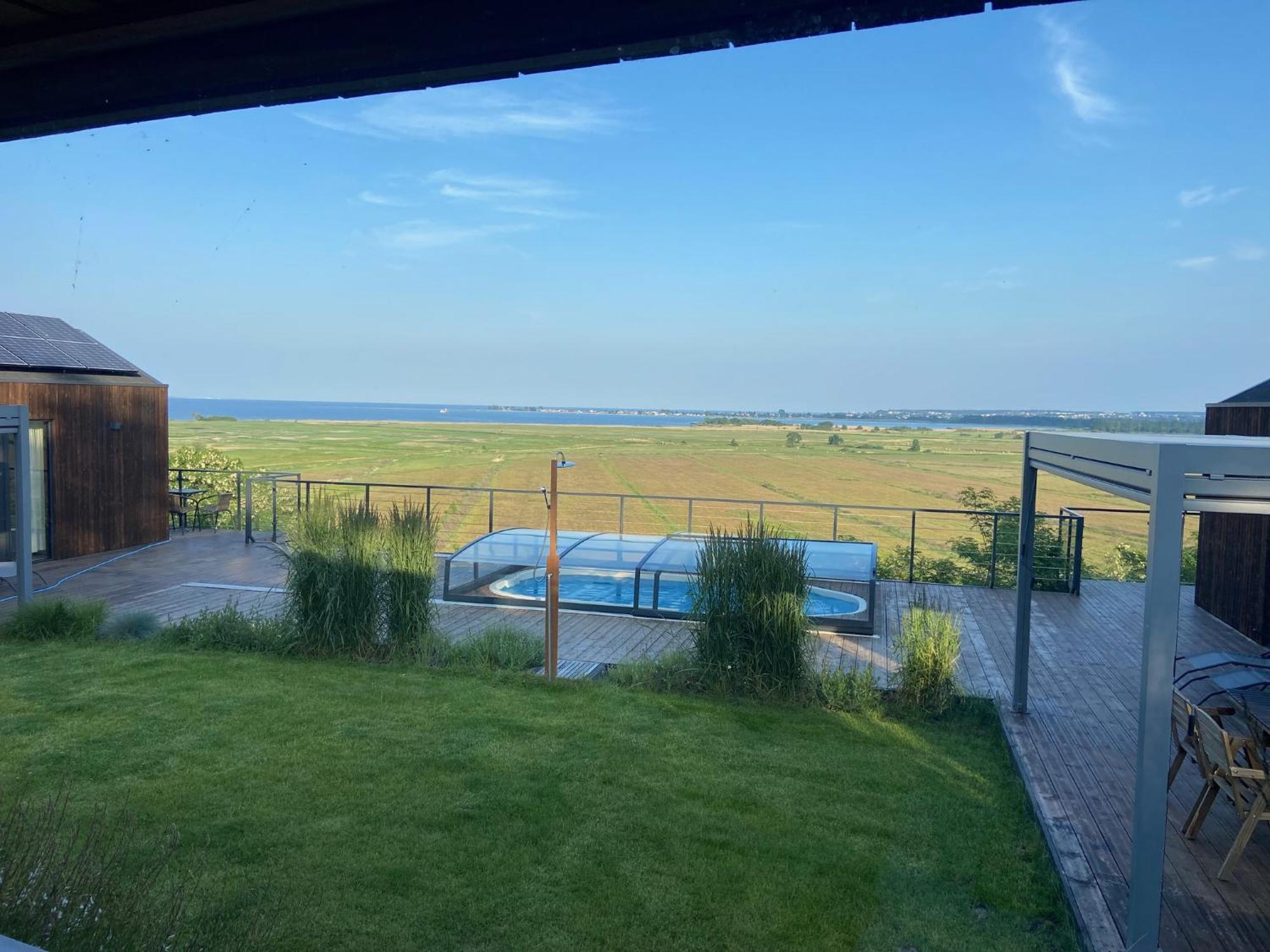 Nowe Domki Deluxe Z Widokiem Na Zatoke Z Basenem I Sauna Oslonino Exteriér fotografie