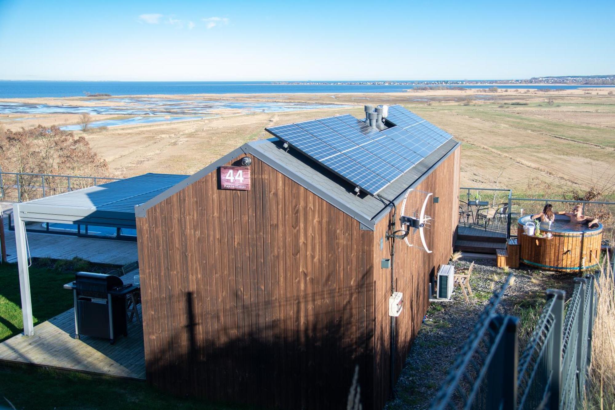 Nowe Domki Deluxe Z Widokiem Na Zatoke Z Basenem I Sauna Oslonino Exteriér fotografie